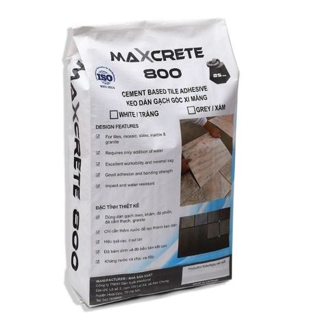  Keo dán gạch Maxcrete 800 