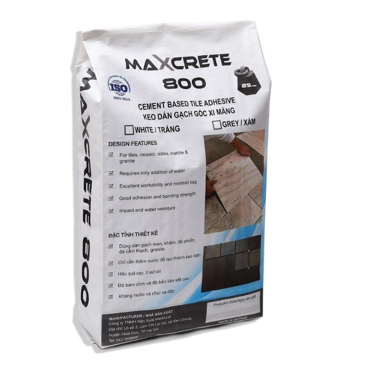 Keo dán gạch Maxcrete 800