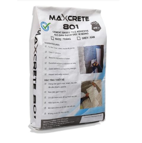  Keo dán gạch Maxcrete 801 