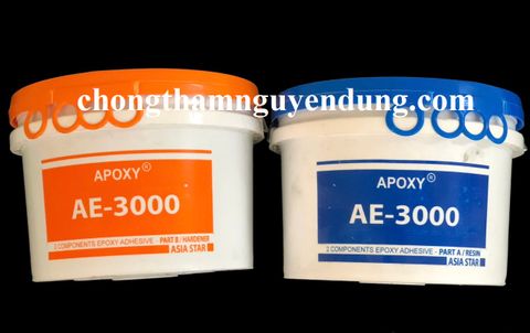  Keo Epoxy AE3000 màu ghi - bộ 20kg 