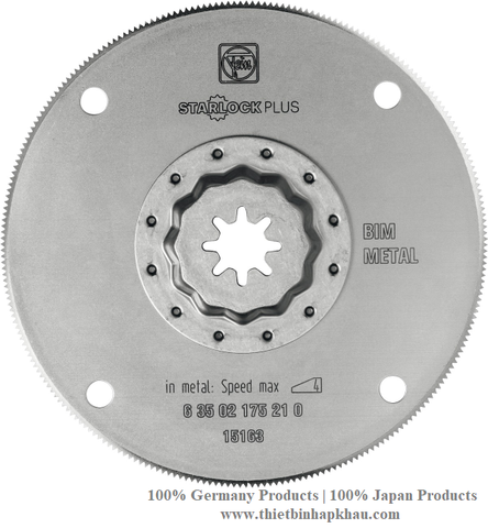  D100, Lưỡi cưa cắt kim loại, dạng rung. Saw blade, bi-metal HSS 100 mm. Code: 3.20.610.0078 | www.thietbinhapkhau.com | Công ty PQ 