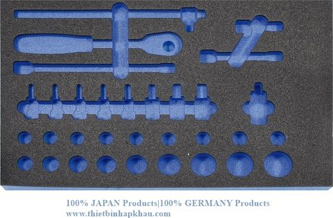  Bộ ổ cắm 1/2'' (Socket set 1/2″).Code: 3.40.400.1179 | Www.Thietbinhapkhau.Com | Công Ty PQ 