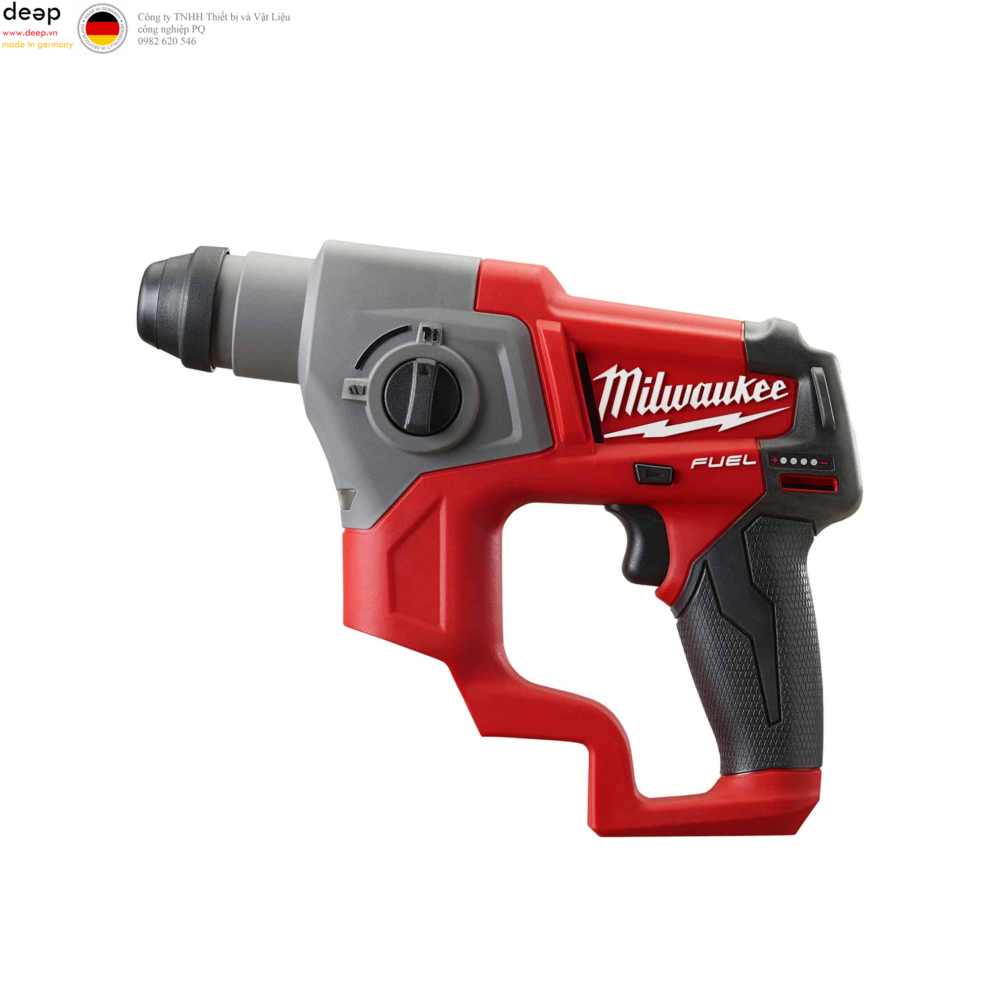 MÁY KHOAN BÚA MILWAUKEE M12 CH-402C SET (2 PIN X 4.0AH, 1 SẠC) piqi1