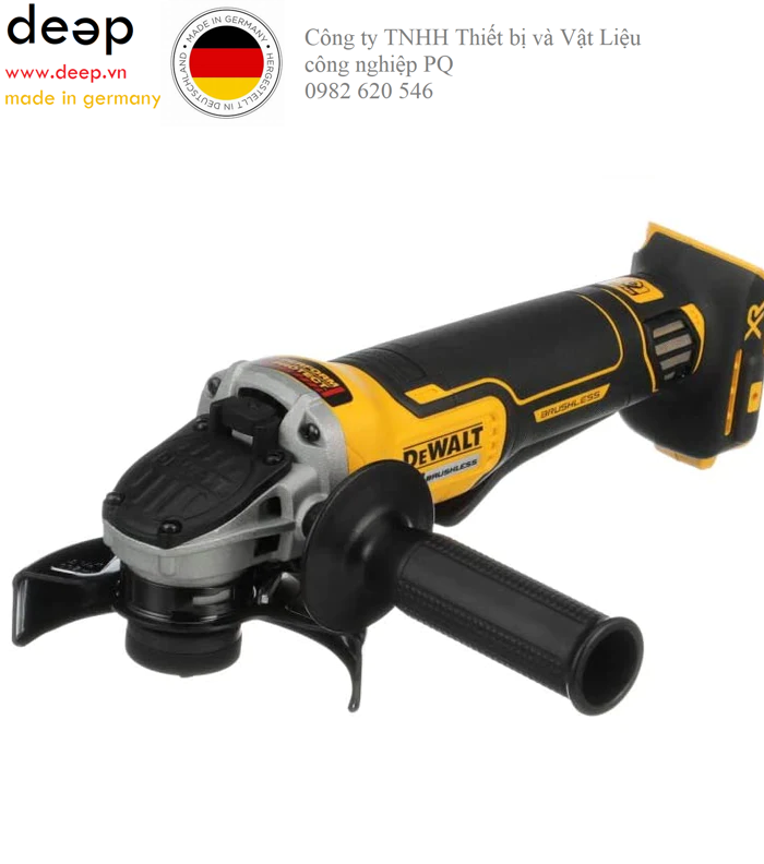 MÁY MÀI GÓC CẦM TAY DÙNG PIN DEWALT 20VMAX/BL DCG413B piqi1