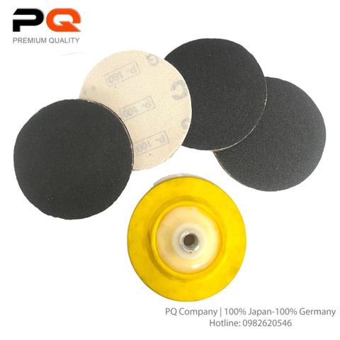  P100, Nhám Dĩa Mặt Lưng Có Lông Dính, Hộp 100 Tờ, D125mm, Độ Hạt P100. Code: 3.10.530.0201| Www.Thietbinhapkhau.Com | Công Ty PQ 