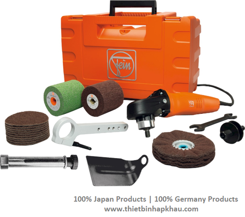  Máy đánh bóng inox. Angle polisher WPO 14-25E SET. Code: 1.10.000.0012 | www.thietbinhapkhau.com | Công ty PQ 