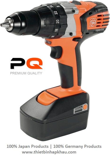 Máy khoan Cordless hammer drill / driver 71040661. Code: 1.40.000.0100 | www.thietbinhapkhau.com | Công ty PQ 