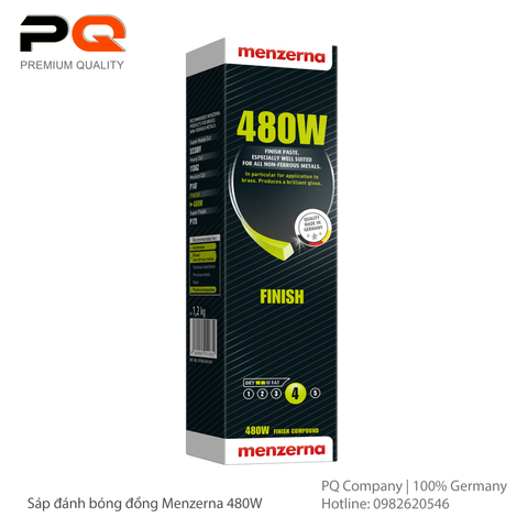  Sáp đánh bóng chuyên đánh bóng đồng thau, nhôm, hợp kim, kim loại màu, nhựa, Menzerna FF 480W. Made in Germany. Code: 3.10.100.1013 | www.thietbinhapkhau.com | Công ty PQ 