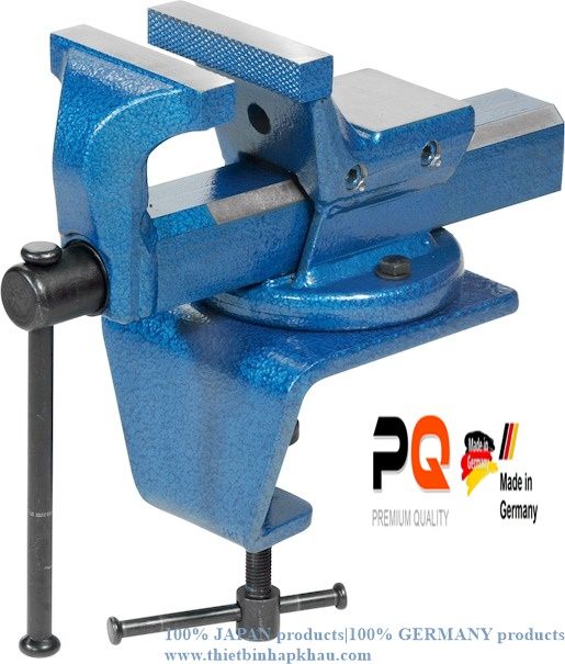 Bàn / băng ghế kẹp chặt ê tô cùng với băng ghế kẹp (Table / bench vice with bench clamp). Code: 3.10.400.0086 | www.thietbinhapkhau.com | Công ty PQ 