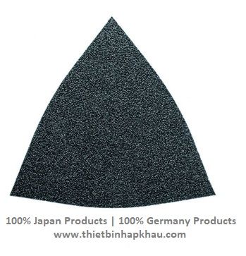 Nhám dĩa tam giác chà gỗ. Set of hook and loop abrasive sheets, unperforated, 50-piece. Code: 3.20.630.0010 | www.thietbinhapkhau.com | Công ty PQ 