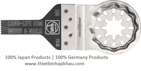  Lưỡi cắt gỗ. E−Cut saw blade, bi-metal, Long-Life 10 mm. Code: 3.40.400.1695 | www.thietbinhapkhau.com | Công ty PQ 