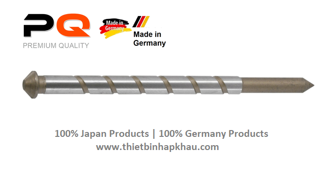 Mũi định tâm. Centring pin for 119000. Code: 3.40.400.1701 | www.thietbinhapkhau.com | Công ty PQ 