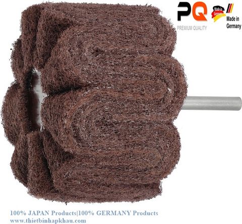  Bánh nhám Fleece vải tốt (Flap wheel Fleece wave form fine).Code: 3.40.400.1495 | Www.Thietbinhapkhau.Com | Công Ty PQ 