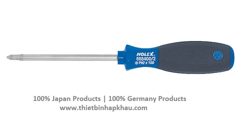  Tua vít Phillips (Phillips screwdriver with power grip). Code: 3.10.400.0174 | www.thietbinhapkhau.com | Công ty PQ 