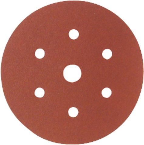  Nhám dĩa lông dính. Velour paper abrasive disc (A) 6 + 1 holes ⌀ 150 mm. Code: 3.10.530.0030 | www.thietbinhapkhau.com | Công ty PQ 