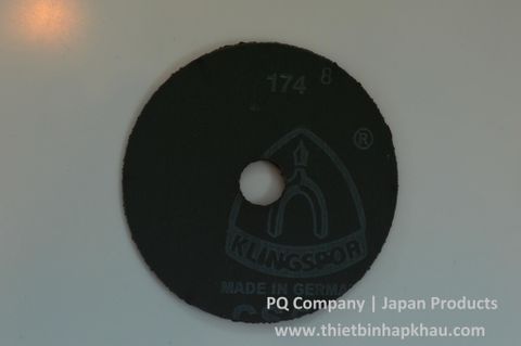  Hộp 25 Nhám đĩa cứng fiber KLINGSPOR D100 P24 25 cái/ bộ Made in Germany. Code: 3.10.530.0024 | www.thietbinhapkhau.com | Công ty PQ 