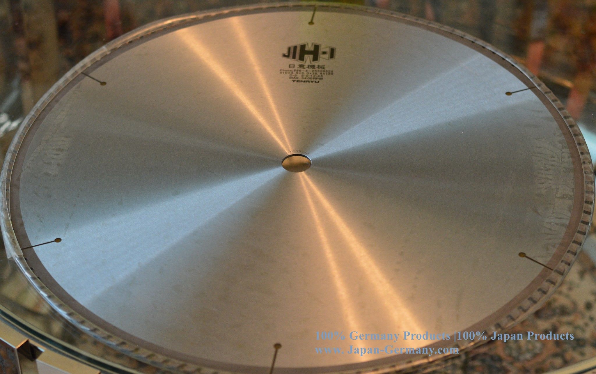 Lưỡi cắt nhôm 510 x 3.5 x 3.0 x 25.4 mm x 120T, Nhật Bản. Code: 3.20.610.1017 | www.thietbinhapkhau.com | Công ty PQ 