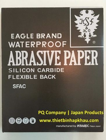  P1500, Xấp 100 Tờ Giấy Nhám Kovax Made In Japan 911C 230 X 280mm P1500. Code: 3.10.522.0058 | Www.Thietbinhapkhau.Com | Công Ty PQ 