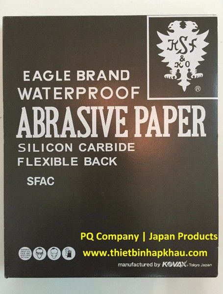 P2000, Xấp 100 Tờ Giấy Nhám Kovax Made In Japan 911C 230 X 280mm P2000. Code: 3.10.522.0059 | Www.Thietbinhapkhau.Com | Công Ty PQ 