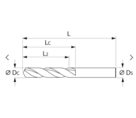  MŨI KHOAN XOẮN HSS HOLEX 114000 PHI 4,4MM piqi1 