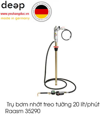  Trụ bơm nhớt treo tường 20 lít/phút Raasm 35290 piqi2 | Www.Thietbinhapkhau.Com | Công Ty PQ 