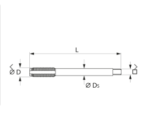  MŨI TARO XOẮN M16X2 HSS HOLEX 135250 M16 piqi1 