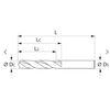 MŨI KHOAN XOẮN HSS HOLEX 114000 PHI 6,3MM piqi1