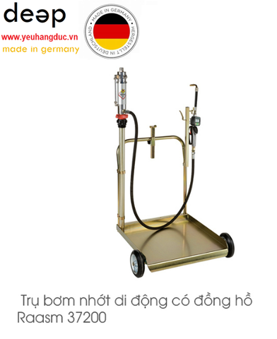  Trụ bơm nhớt di động có đồng hồ đo lưu lượng 20 lít/phút Raasm 37200 piqi2 | Www.Thietbinhapkhau.Com | Công Ty PQ 