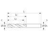 MŨI KHOAN XOẮN HSS HOLEX 114000 PHI 4,5MM piqi1