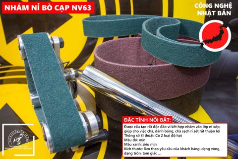  Cuộn nhám nỉ 10cm x 10 mét Nỉ Xanh P40 