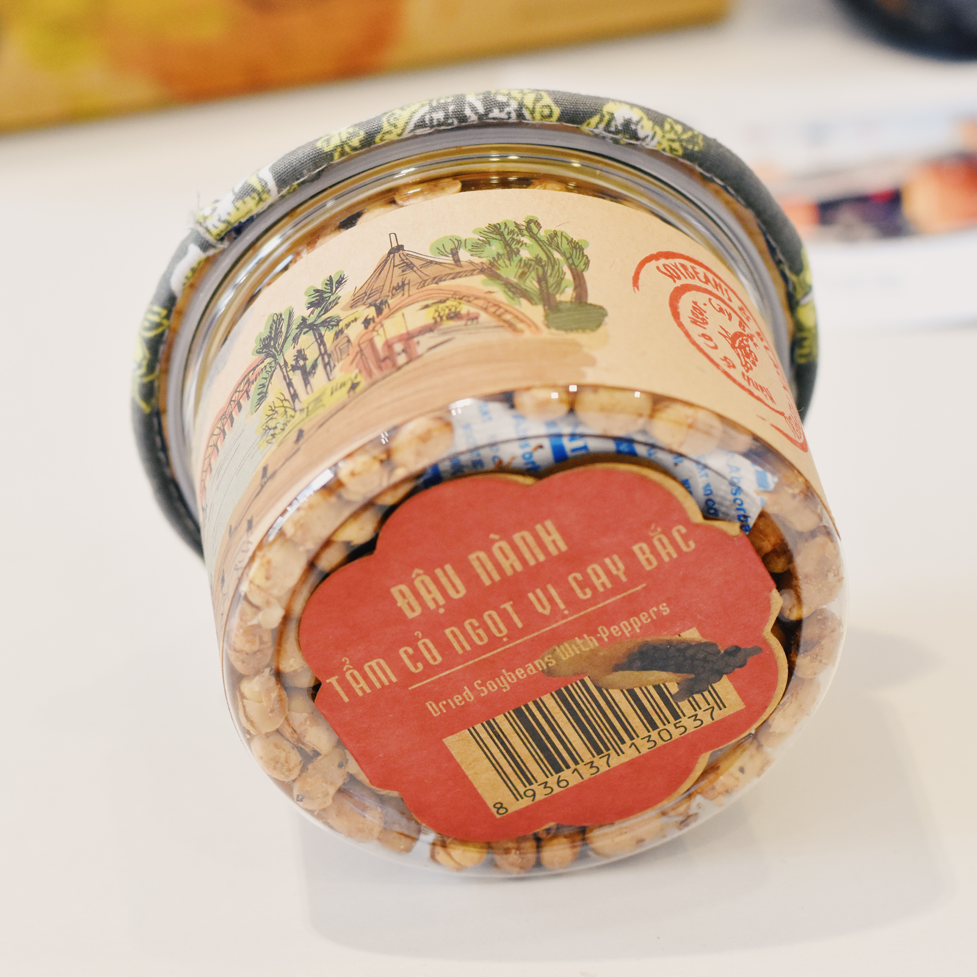 TP03150 LON NÓN ĐẬU NÀNH TẨM CỎ NGỌT VỊ CAY BẮC 100G (140G)_COLLECTION