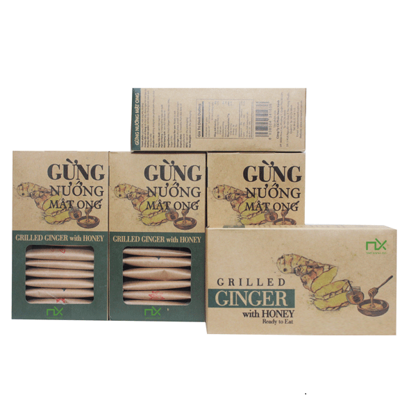 5 Hộp Gừng Nướng Mật Ong Nam Xanh - TIKI