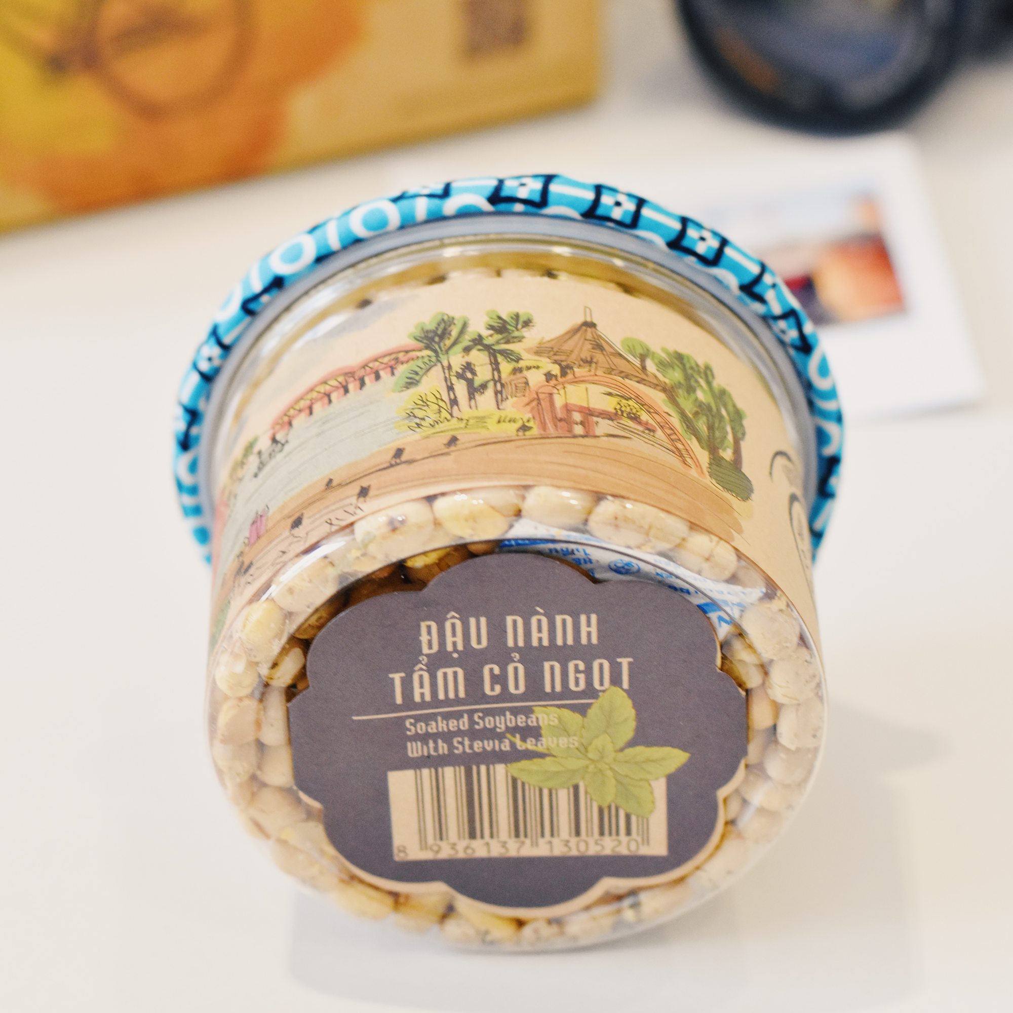 TP03149 LON NÓN ĐẬU NÀNH TẨM CỎ NGỌT 100G (140G _COLLECTION )