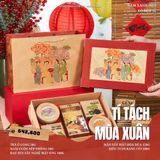 T2528- HỘP QUÀ 32 (TÍ TÁCH MÙA XUÂN)