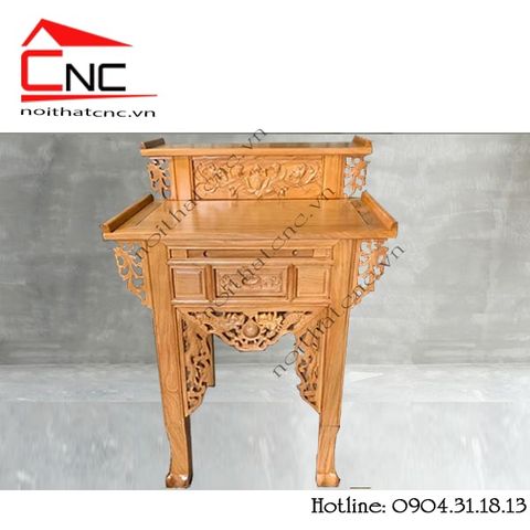  Bàn thờ gia tiên gỗ căm xe 2 tầng 