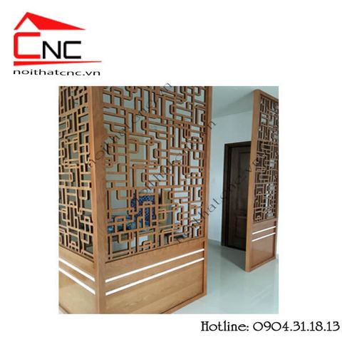  Thi công vách cnc phòng ngủ - 390 