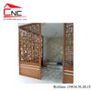 Thi công vách cnc phòng ngủ - 390