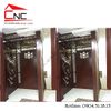 Thi công vách ngăn cnc phòng thờ hoa sen - 723