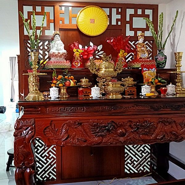 Vách ngăn phòng thờ - 32