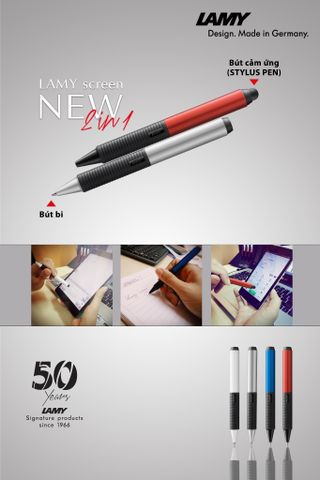 Bút Lamy screen 2 in 1 (Red) 2 