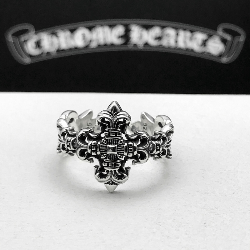  Nhẫn Bạc Chrome Hearts Chữ Thập - NB463 