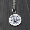 Mặt Dây Bạc Chrome Hearts Đầu lâu - MB122