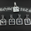 Mặt Dây Bạc Chrome Hearts Hoa Cộng - MB211