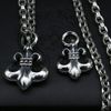 Mặt Bạc Chrome Hearts Hoa Iris - MB299