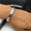 Lắc Tay Bạc Chrome Hearts Hoa Cộng - LB133