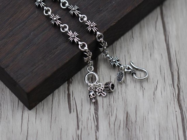  Lắc Bạc Chrome Hearts - LB029 