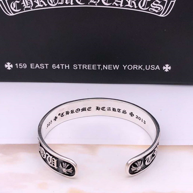  Lắc Tay Bạc Chrome Hearts - LB185 