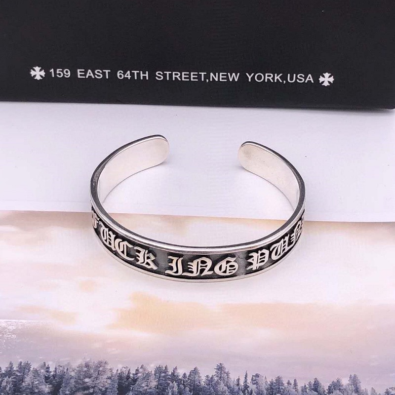  Lắc Tay Bạc Chrome Hearts - LB185 