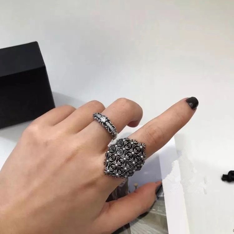  Nhẫn Bạc Thái Chrome Hearts - NB663 