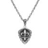 Mặt Dây Bạc Thái Chrome Hearts Hoa Iris - MB358